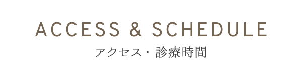 アクセス・診療時間